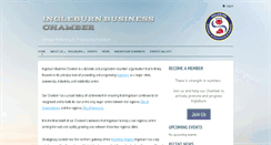 Desktop Screenshot of ingleburnchamber.com.au